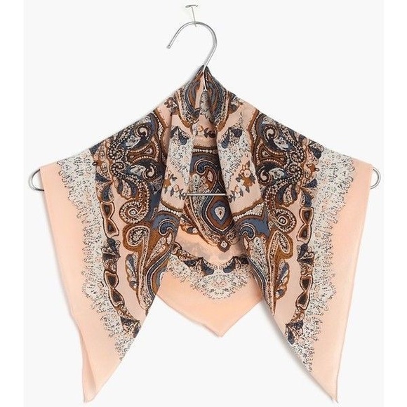 silk bandana scarf
